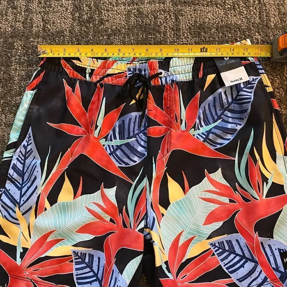 Hurley Men's Bird Rock Volley 17” Board Shorts